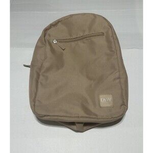 DSW Designer Shoe Warehouse Tan Backpack Lightweight Daypack
